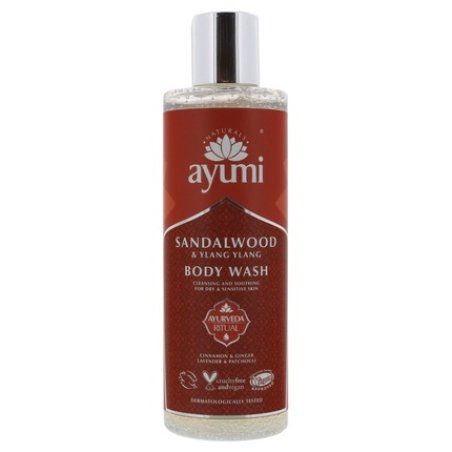 Ayumi Sandalwood Ylang Ylang Dry Sensitive Skin Body Wash 250ml