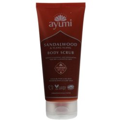 Ayumi Sandalwood Ylang Ylang Dry Sensitive Skin Body Scrub 200ml