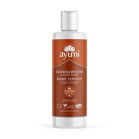 Ayumi Sandalwood & Ylang Ylang Body Lotion Vegan Cruelty-Free Dermatologically-Tested 250ml