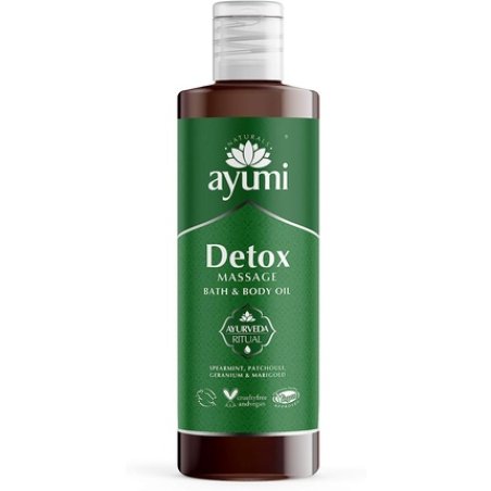 Ayumi Detox Massage Bath & Body Oil with Cooling and Soothing Formula 250ml