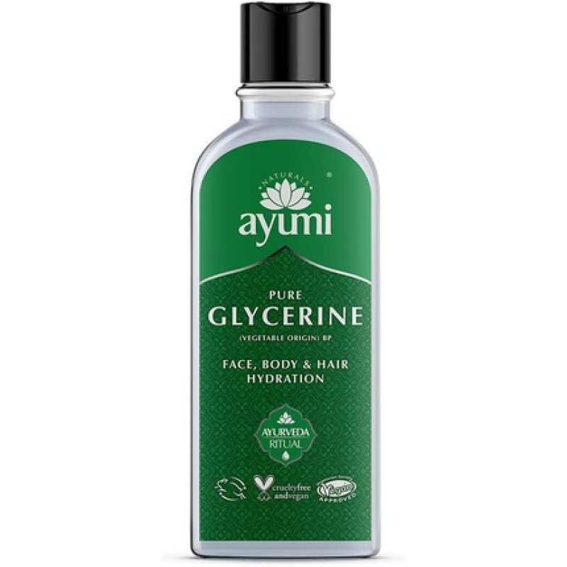 Ayumi Pure Glycerine Locks in Skin Hydration and Attracts Water to The Skin 150ml