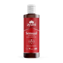 Ayumi Sensual Massage & Body Oil Vegan Cruelty-Free Dermatologically-Tested 250ml