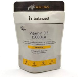 Vitamin D3 60 Veggie Caps
