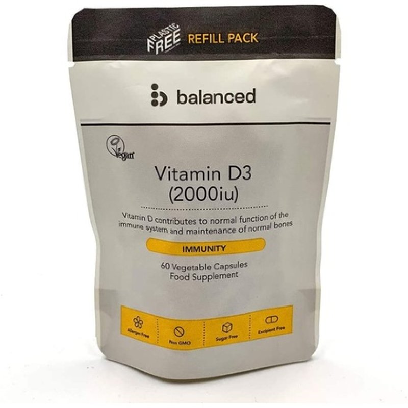 Vitamin D3 60 Veggie Caps