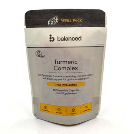 Turmeric Complex 60 Veggie Caps Refill Pouch