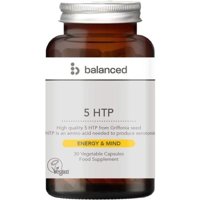 5 HTP 30 Veggie Caps - Reusable Bottle