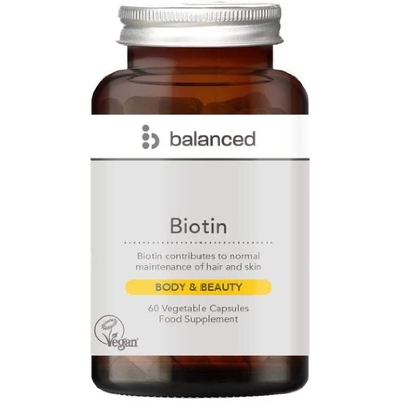 Biotin 60 Veggie Caps - Reusable Bottle