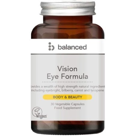 Vision Eye Formula 30 Veggie Caps - Reusable Bottle