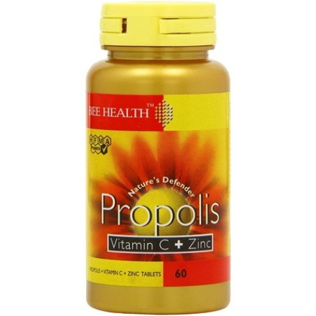 Bee Health Propolis Vitamin C & Zinc 60 Tablets