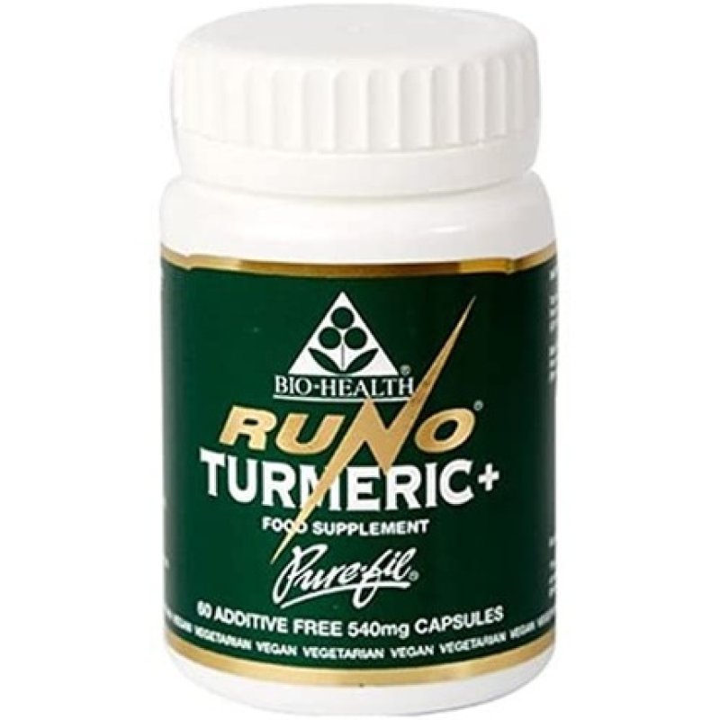 Bio Health Runo Turmeric 60 Capsules