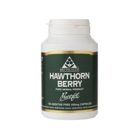 Bio Health Hawthorn Berry 450mg 60 Capsules