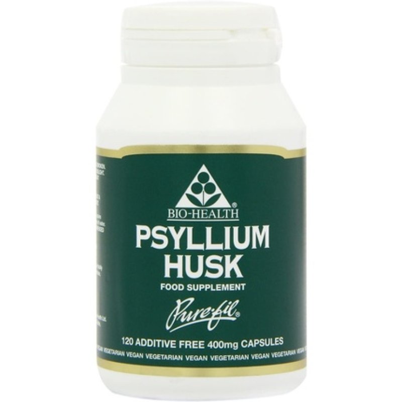 Bio-Health Psyllium Husk 400mg 120 Capsules
