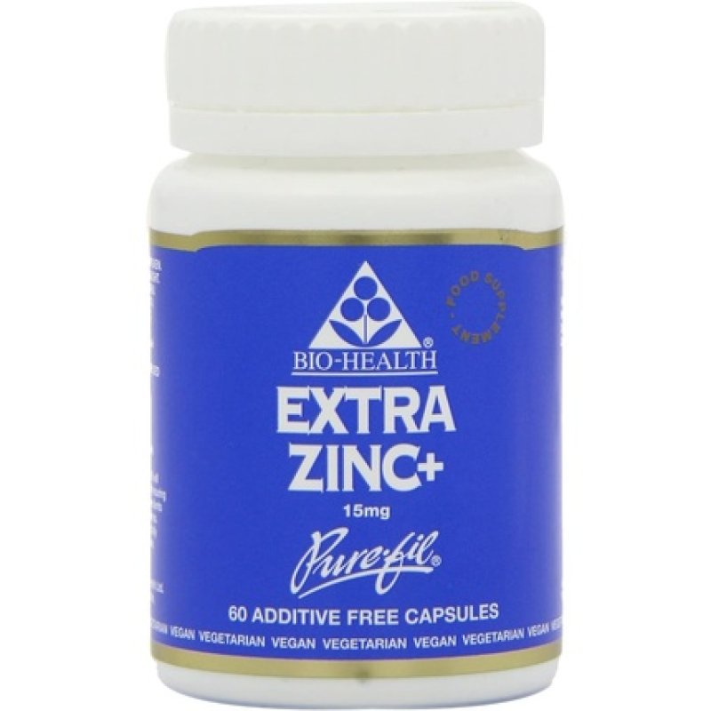 Bio Health Zinc Plus Capsules 15mg 60 Capsules