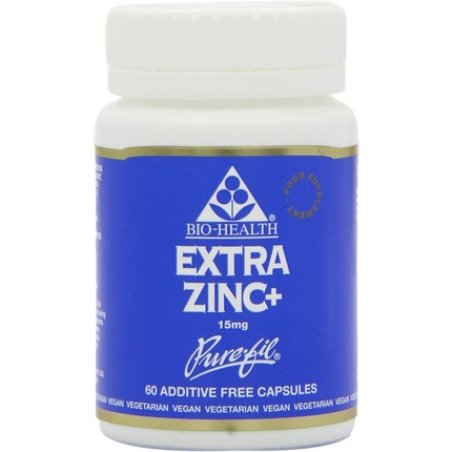 Bio Health Zinc Plus Capsules 15mg 60 Capsules