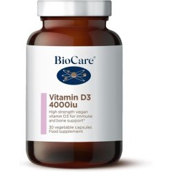 BioCare Vitamin D3 4000iu 30 Capsules
