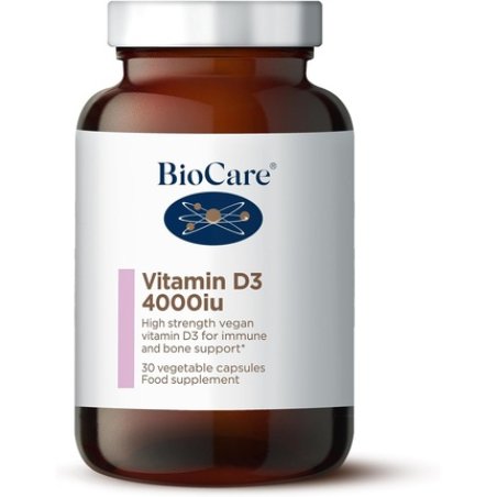 BioCare Vitamin D3 4000iu 30 Capsules