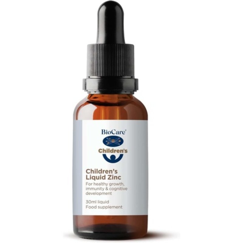 BioCare Children's Liquid Zinc for Healthy Growth and Immunity 30ml