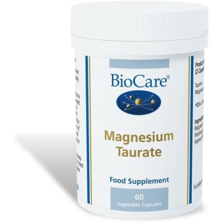 Biocare Taurate 915mg Magnesium 60 Capsules