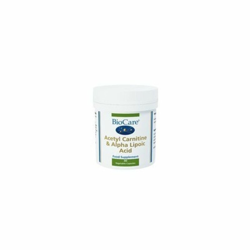 BioCare Acetyl Carnitine and ALA 30 Capsules