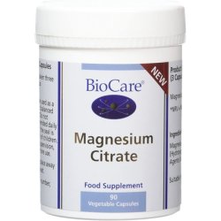 Magnesium Citrate 100mg Elemental Magnesium 90 Capsules