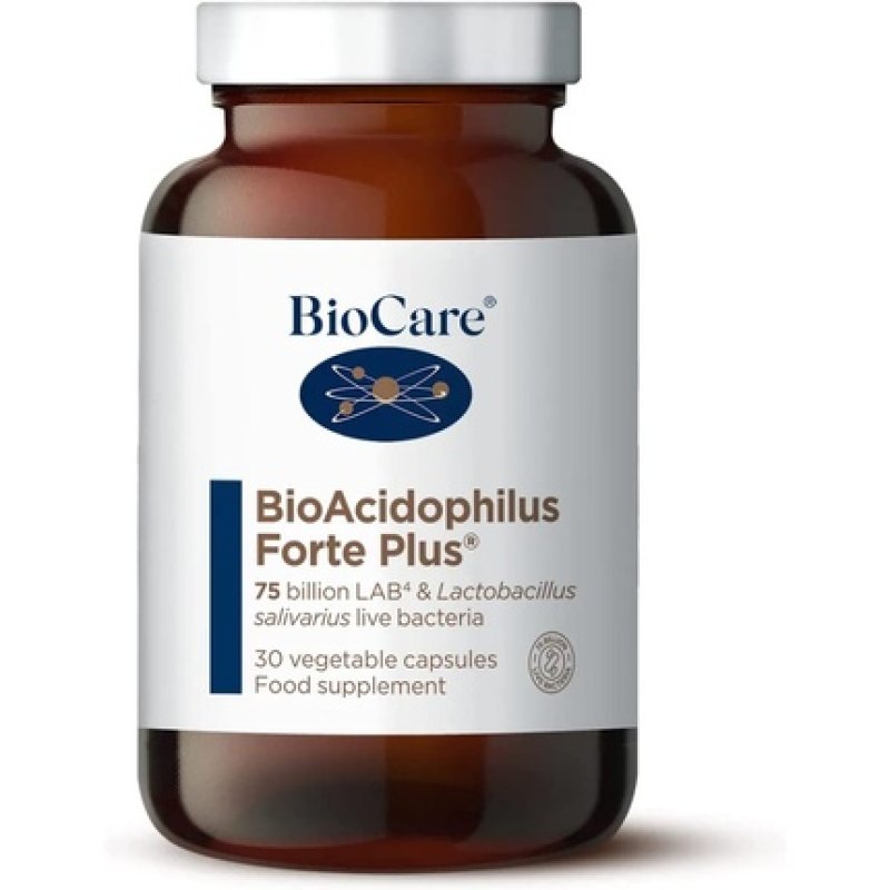 BioCare Bio Acidophilus Forte Plus 30 Capsules