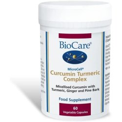 BioCare MicroCell Curcumin Turmeric Complex Vegetable Capsules 60 Capsules
