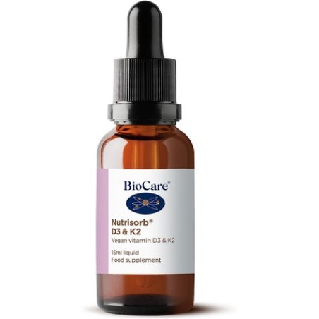 BioCare Nutrisorb D3 & K2 Immune & Bone Support 15ml