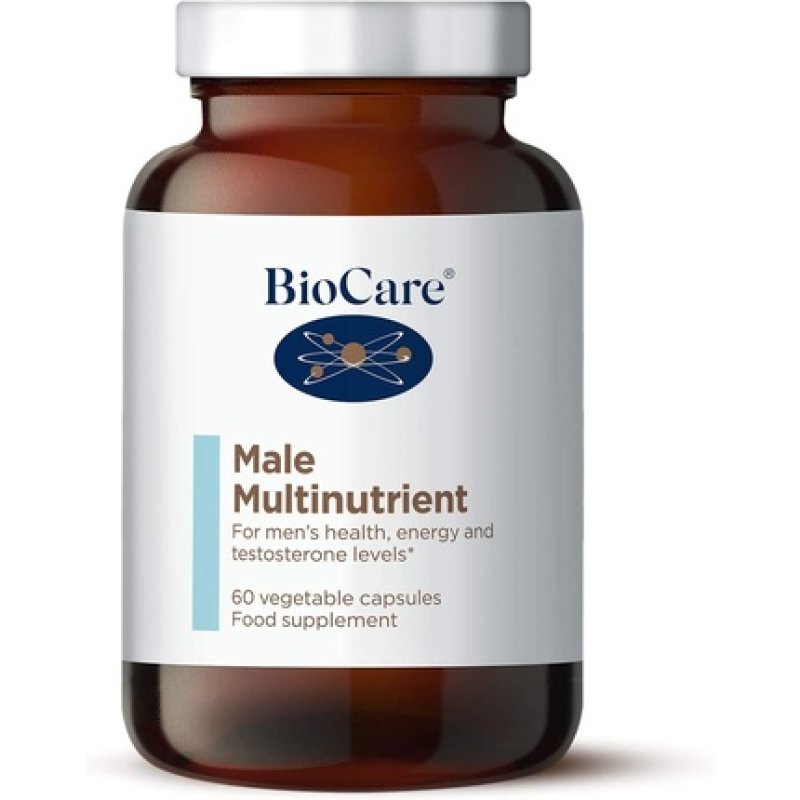 BioCare Male Multinutrient Vegetable Capsules High Potency for Men's Health 60 Capsules
