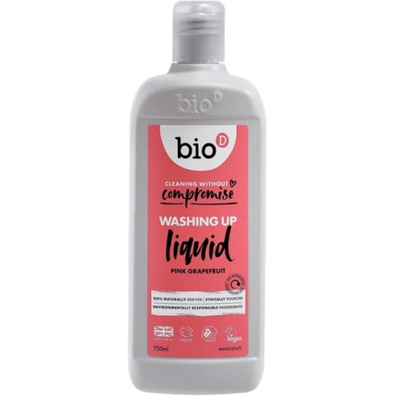 Bio D | Washing Up Liquid | 750ml Lot De 6