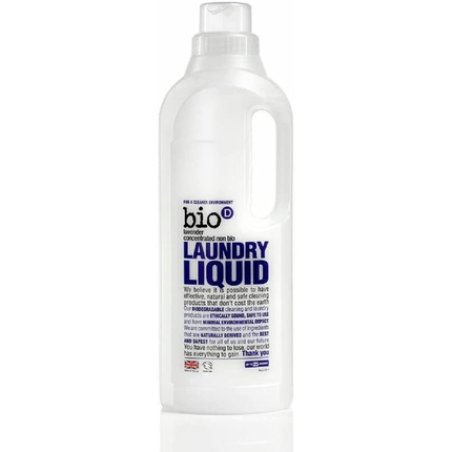 Bio-D Lavender Laundry Liquid Concentrated Non Bio 1 Litre