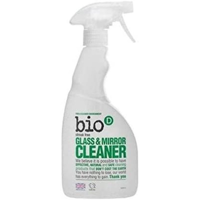 Bio-D Glass & Mirror Spray 500ml X 3 Pack Of 3