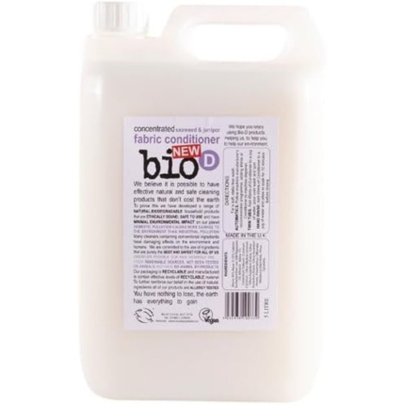 Bio D Concentrated Fabric Conditioner with Juniper and Seaweed 5 Litre