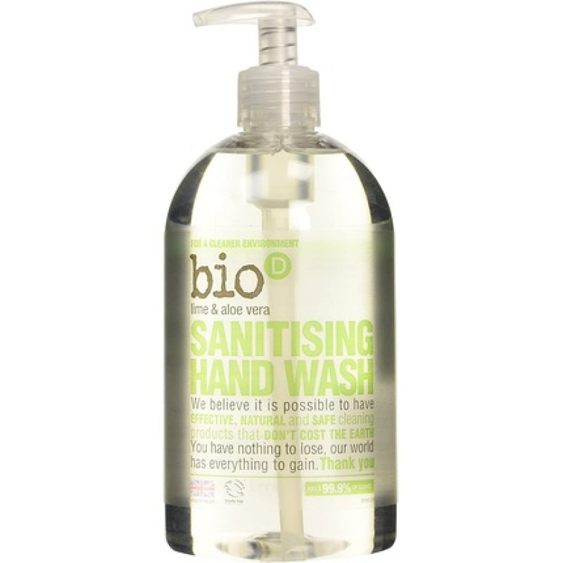 Bio-D Anti Bacterial Hand Wash with Lime and Aloe 500ml