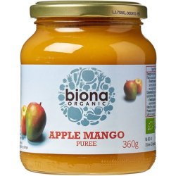 Biona Organic Apple & Mango Puree 360g Pack Of 6 360 G Apple And Mango