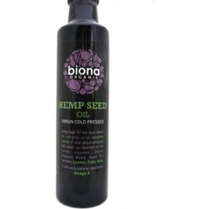 Biona Organic Hemp Seed Oil 250ml Pack Of 3