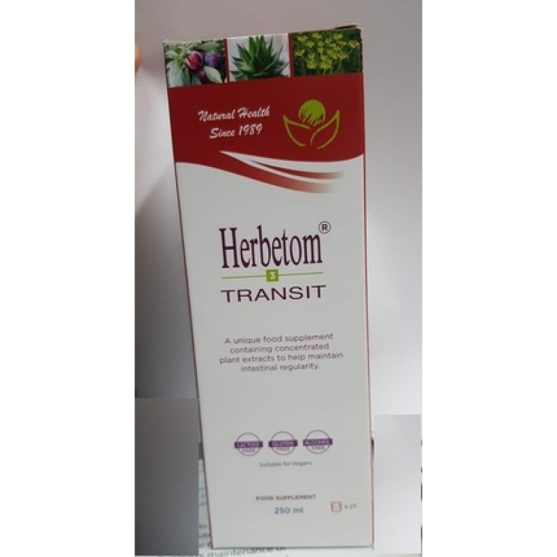 Herbetom Transit Plant Extract to Maintain Intestinal Regularity 250ml