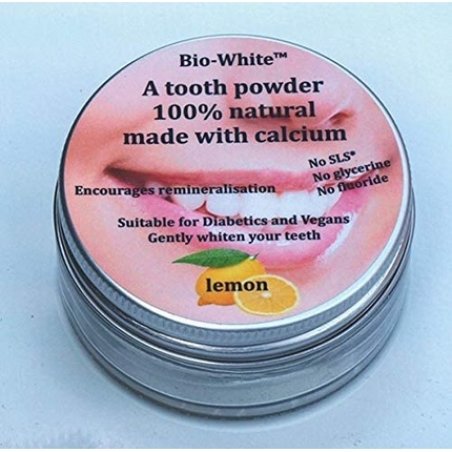 Lemon Tooth Powder 100% Natural with Calcium