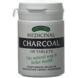 Bragg's Medicinal Charcoal 100 Tablets