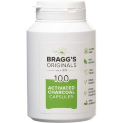 J.L Bragg's Vegetarian Activated Charcoal 100 Capsules