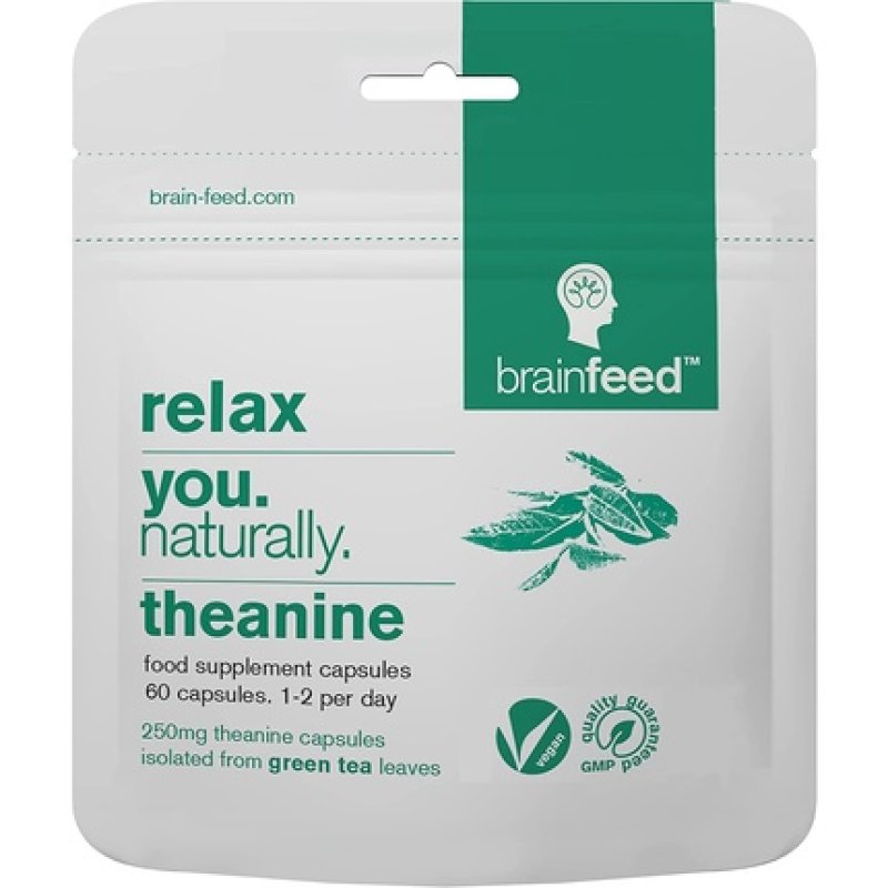 Natural L Theanine Capsules | 250mg Isolated L-Theanine Powder From Green Tea