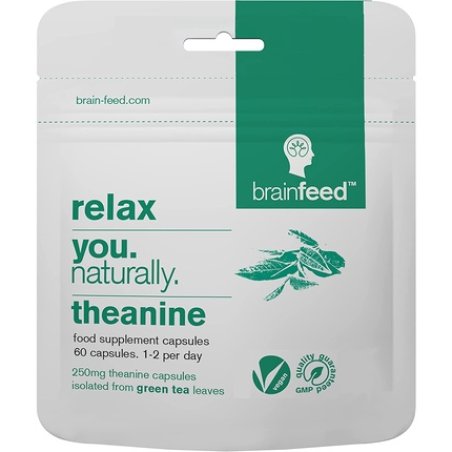 Natural L Theanine Capsules | 250mg Isolated L-Theanine Powder From Green Tea