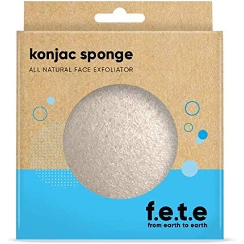 f.e.t.e Konjac Sponge Biodegradable Compostable Sustainable Vegan