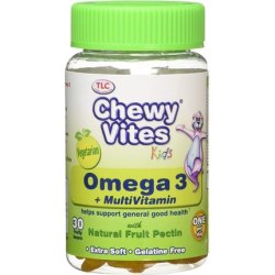 Chewy Vites Kids Omega 3 and Multivitamin Citrus Gummies 30 Count