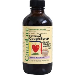Childlife Essentials Formula 3 Cough Syrup For Infants, Babys, Kids, Toddlers