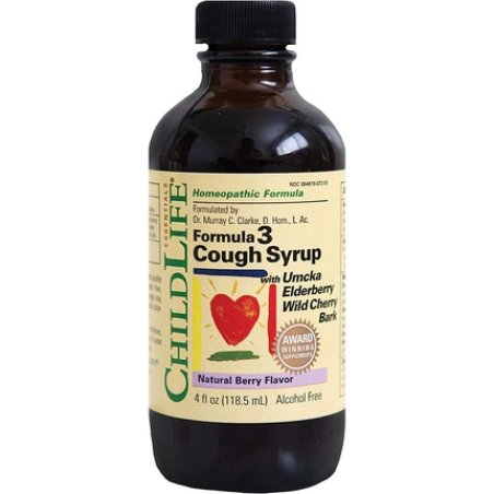 Childlife Essentials Formula 3 Cough Syrup For Infants, Babys, Kids, Toddlers