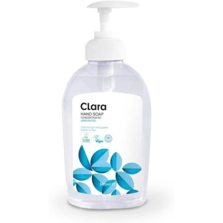 Clara Concentrated Unscented Hand Soap 500ml