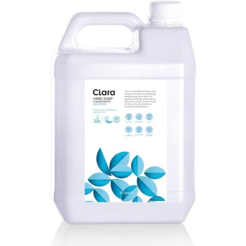 Clara Concentrated Unscented Hand Soap 5L