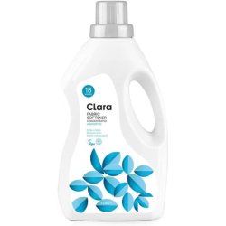 Clara Concentrated Fabric Softener Unscented 1l