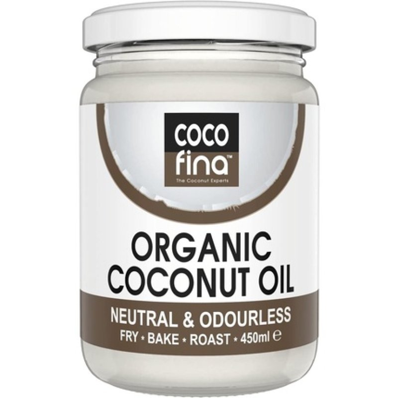 Cocofina Organic Odourless Coconut Oil Gluten Free For Hair Body Cuisine