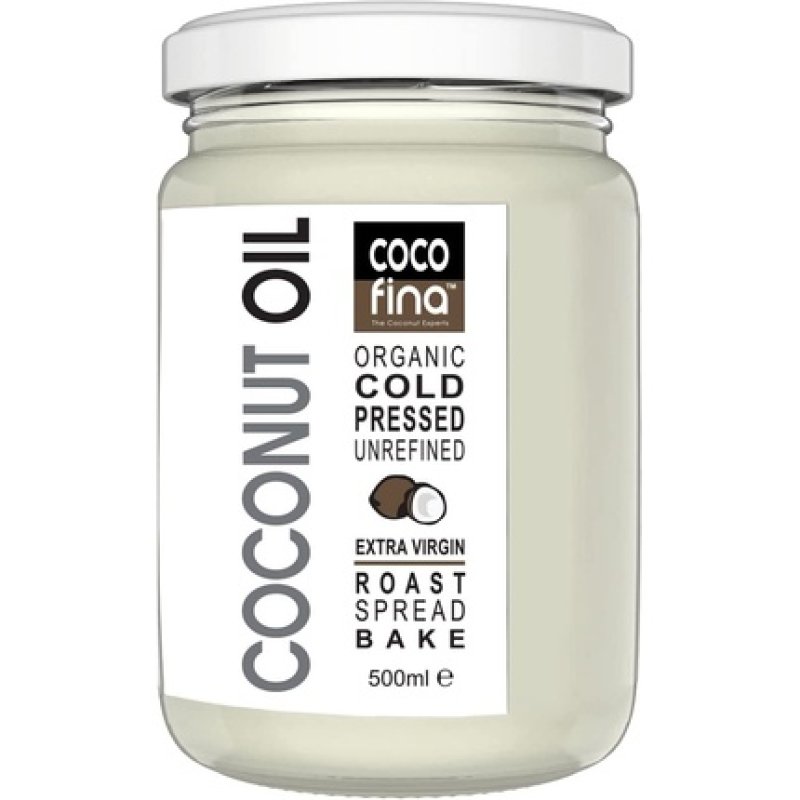 Cocofina Organic Raw Virgin Coconut Oil For Hair, Skin, Teeth Whitening, Cooking